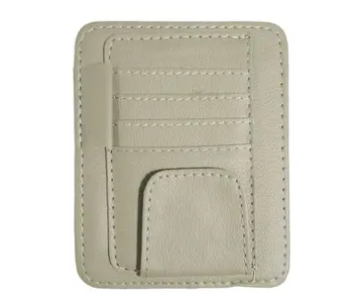 GT Car Sun Visor Card Holder (TM25327008), Grey