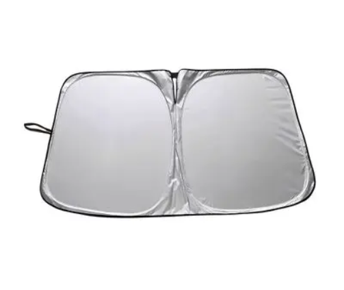 GT Foldable Windshield Sunshade (TMSP257101), 140 x 70 cm., Silver